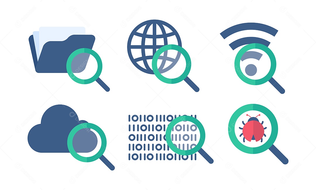 Computação Em Nuvem Prevenção De Perda De Dados Na Rede Vetor EPS