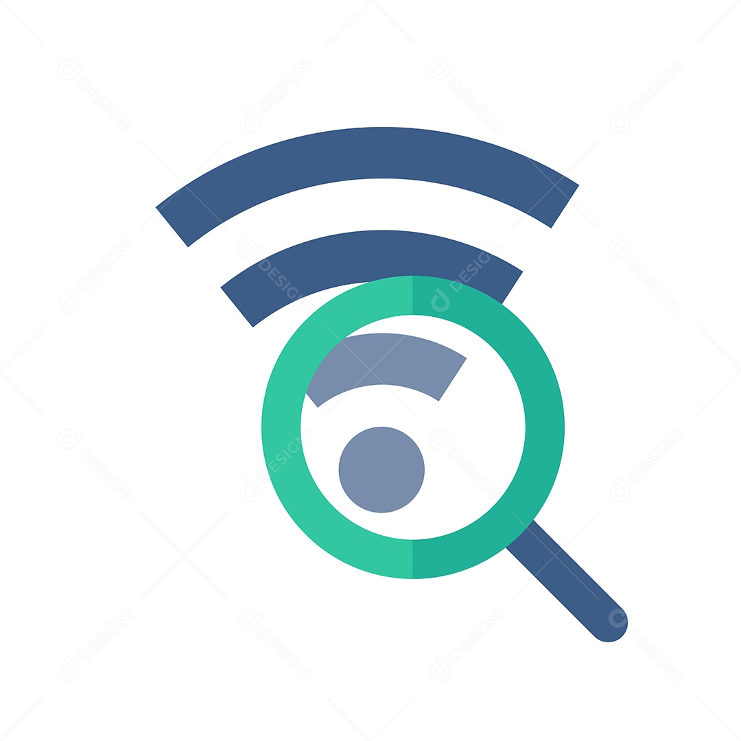 Lupa Para Pesquisar Na Internet Desenho Vetor EPS