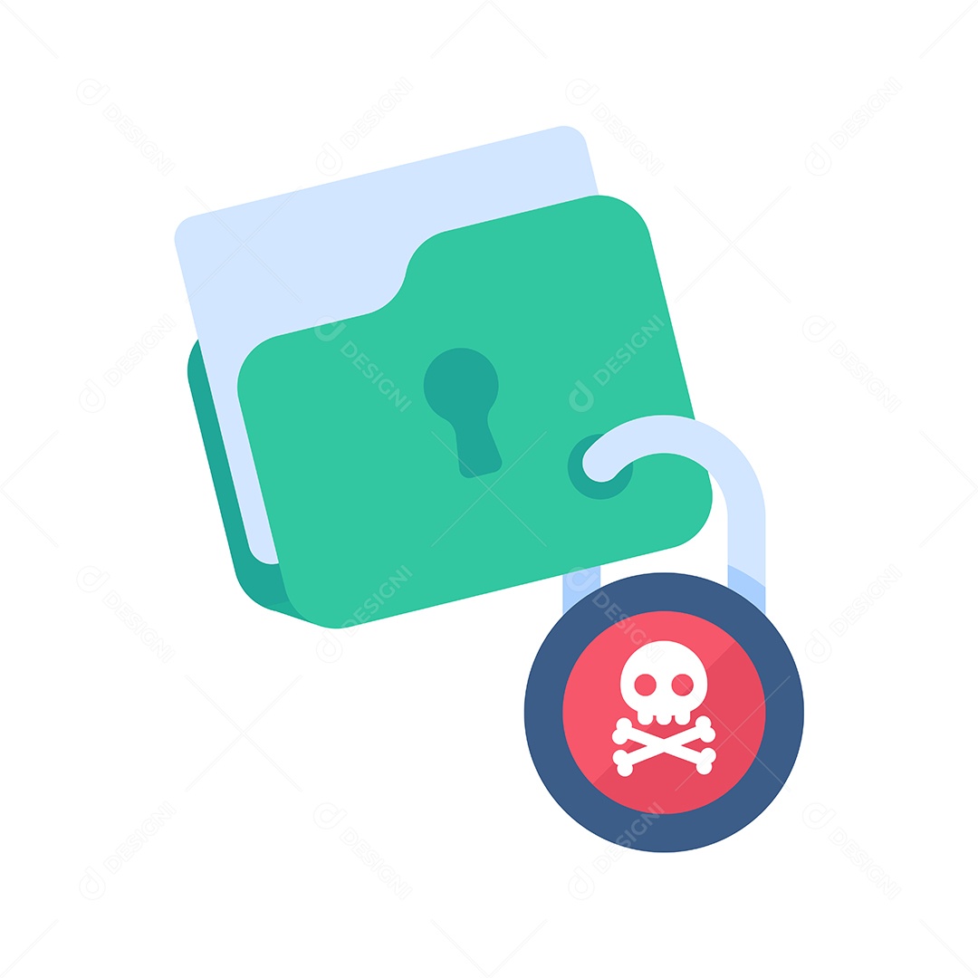 Proteção Contra Vírus De Computador De Hackers Desenho Vetor EPS