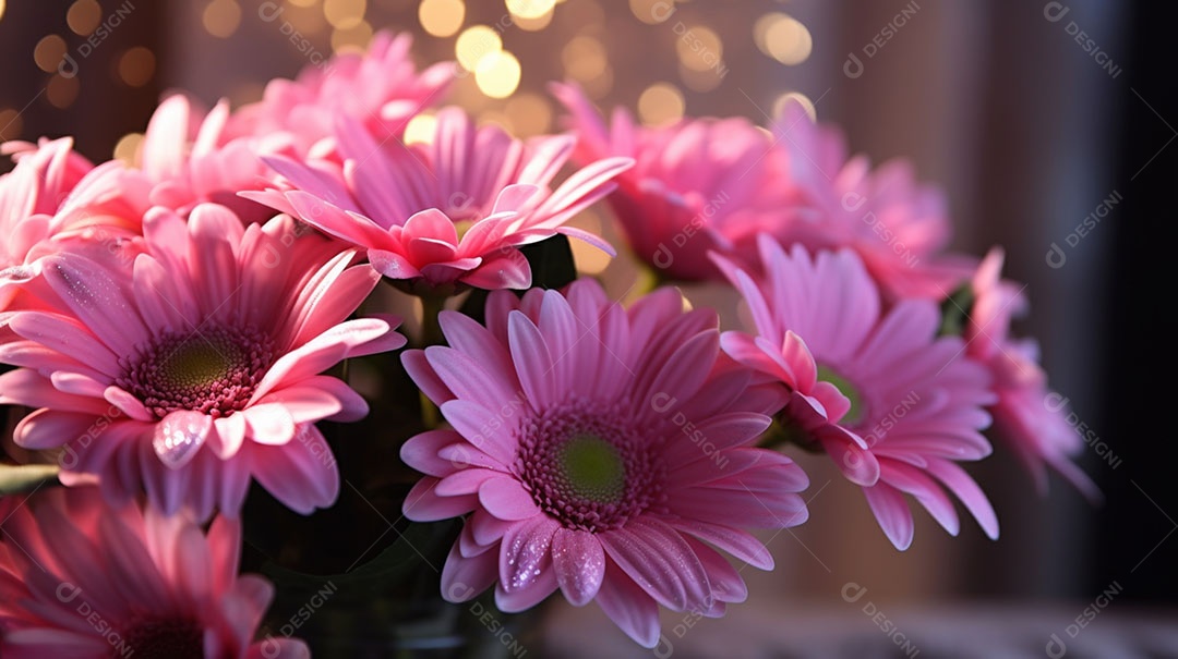 Lindo buquê de Flores sobre fundo isolado