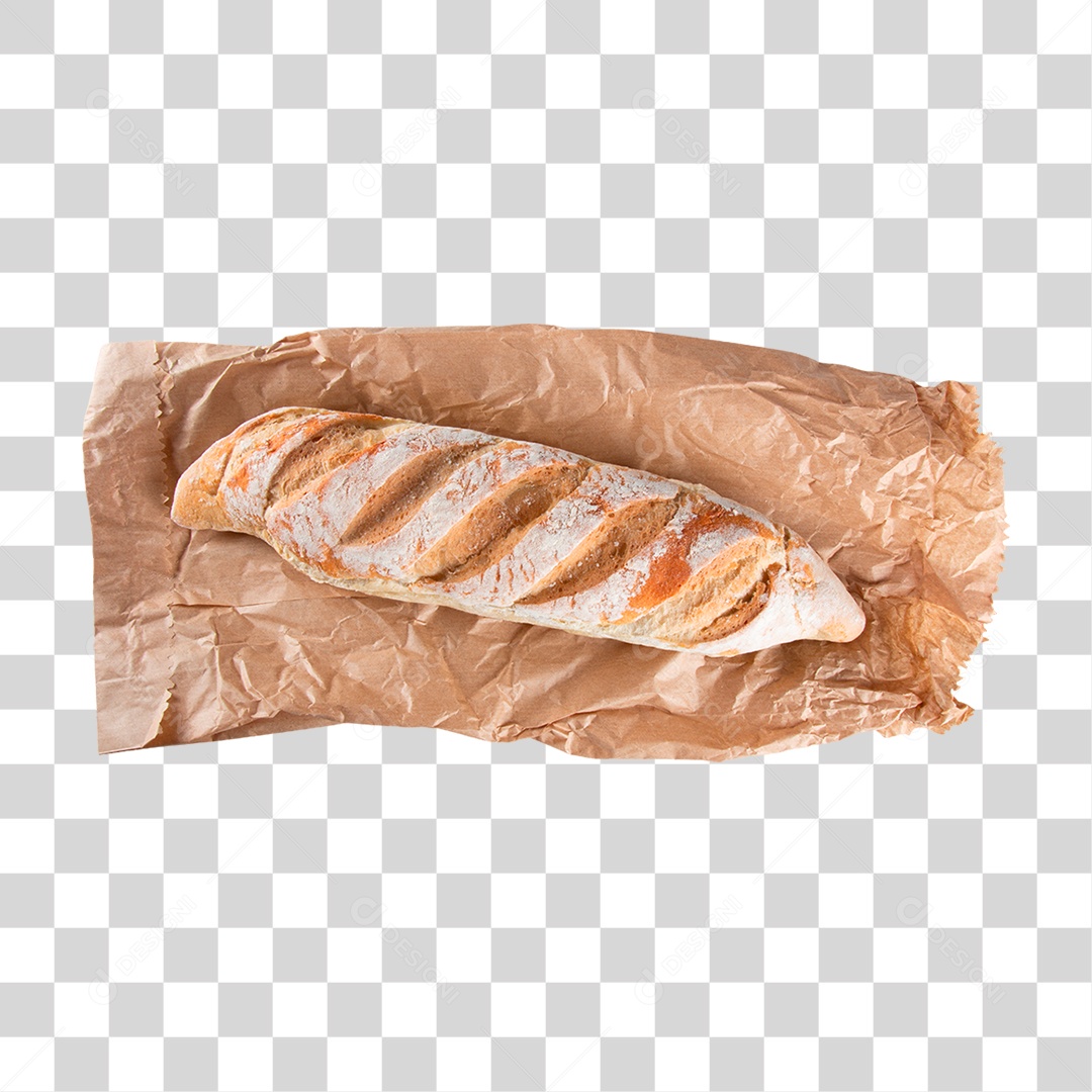 Pão Assado Saboroso PNG Transparente