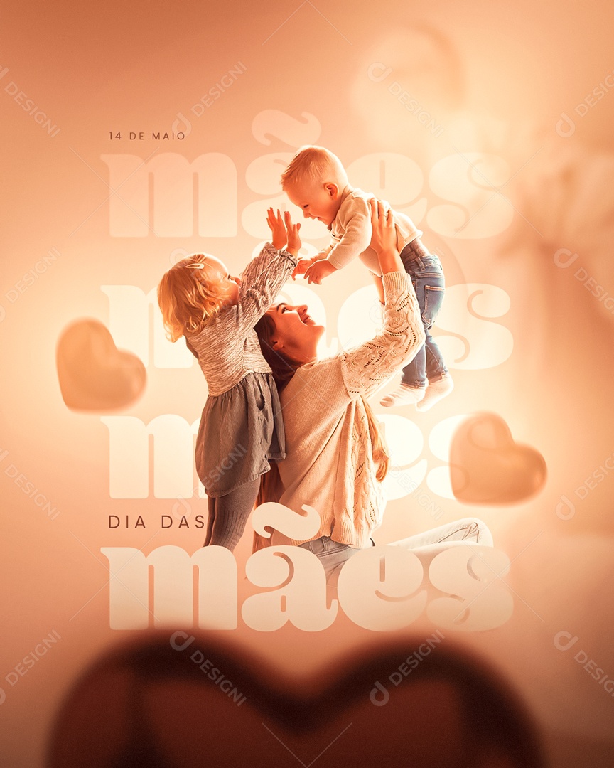 Feed Feliz Dia Das Mães 14 De Maio Social Media PSD Editavel