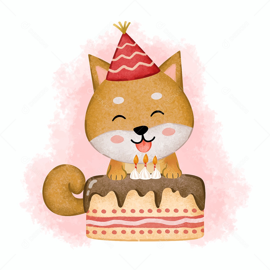 Desenho De Raposa Ilustração Vetorial EPS