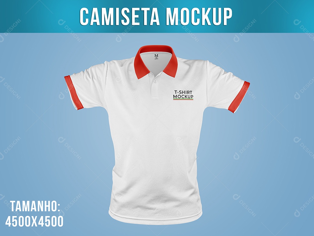 Mockup Camisa Vestimento Frente Lado PSD Editável