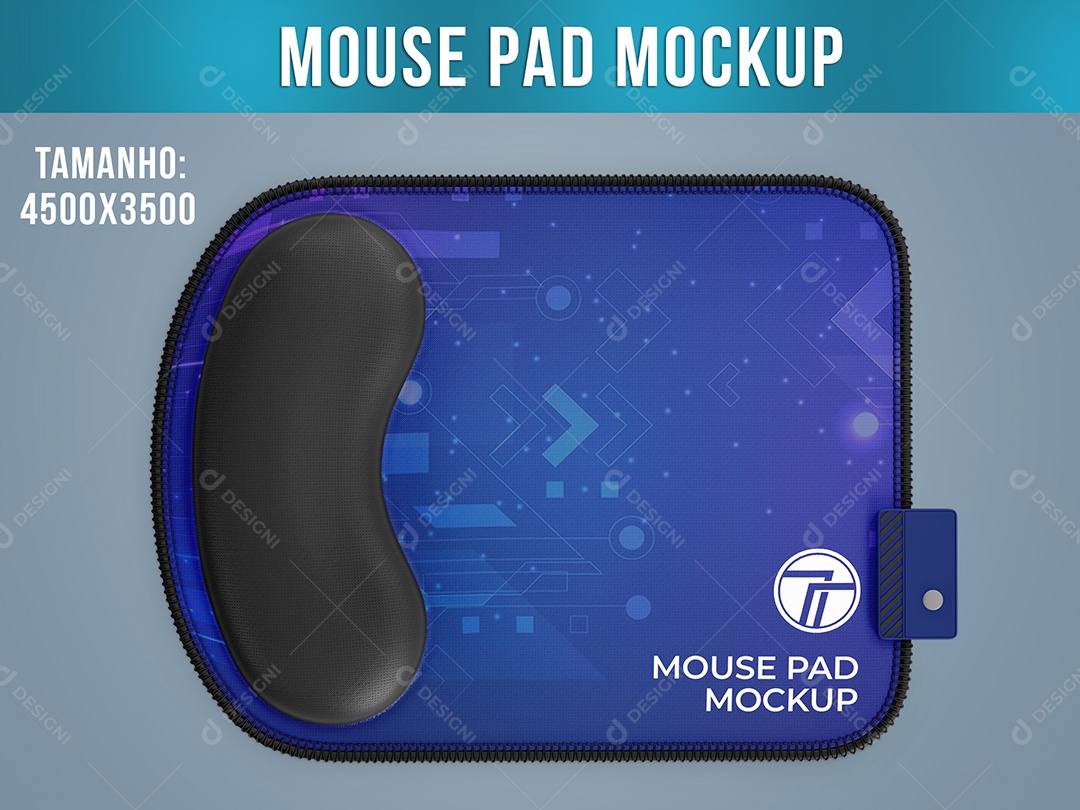 Mockup Mouse Pad Mouse PSD Editável