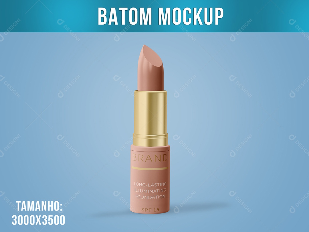 Mockup Baton Boca PSD Editável