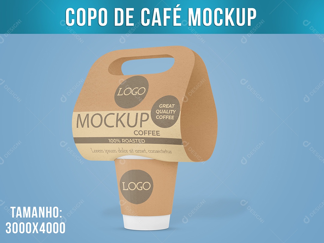 Mockup Copo Café  PSD