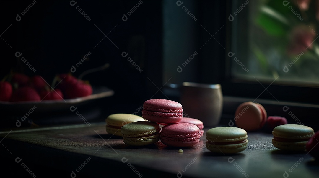 Sobremesa francesa para o café.