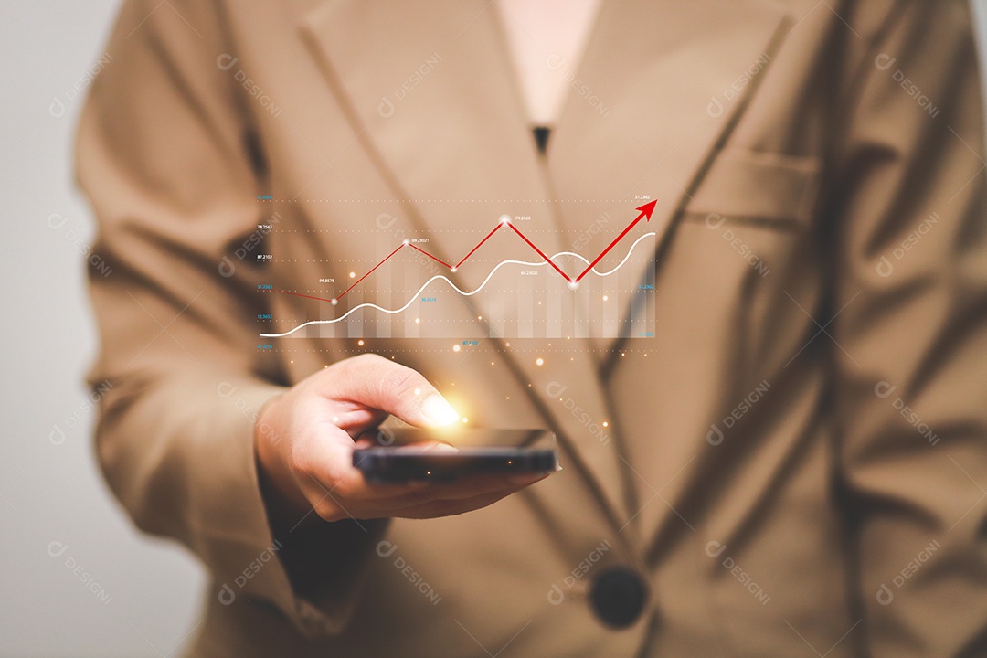 A análise de dados relata a estratégia de negócios, ferramentas de gerenciamento, indicador do mercado de ações