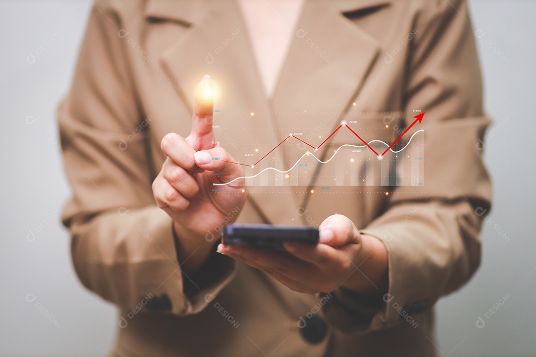 A análise de dados relata a estratégia de negócios, ferramentas de gerenciamento, indicador do mercado de ações