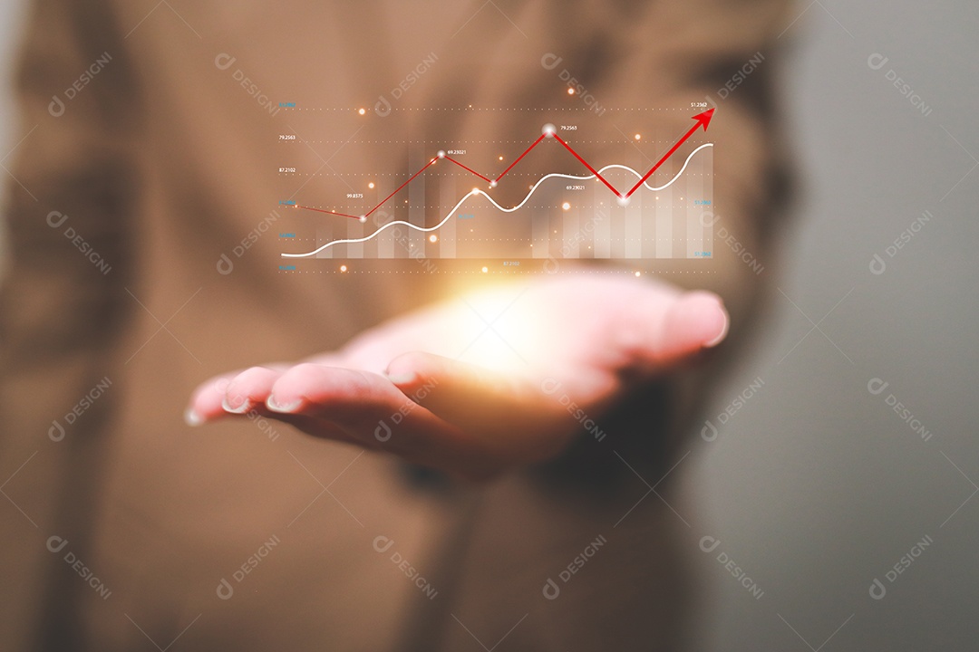 A análise de dados relata a estratégia de negócios, ferramentas de gerenciamento, indicador do mercado de ações