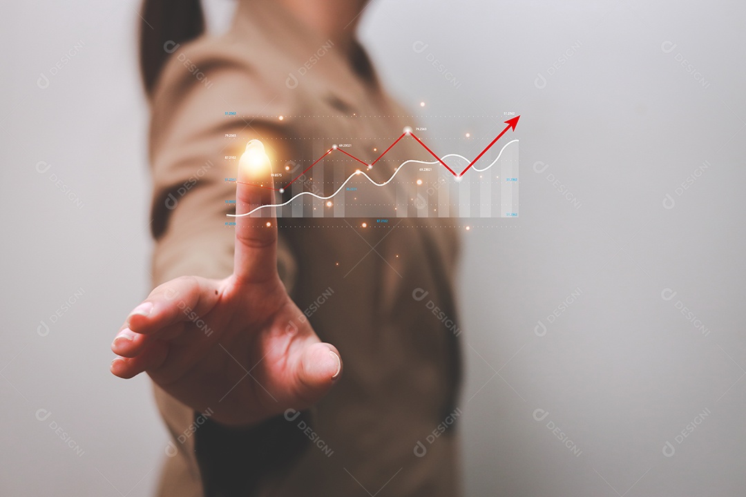 A análise de dados relata a estratégia de negócios, ferramentas de gerenciamento, indicador do mercado de ações