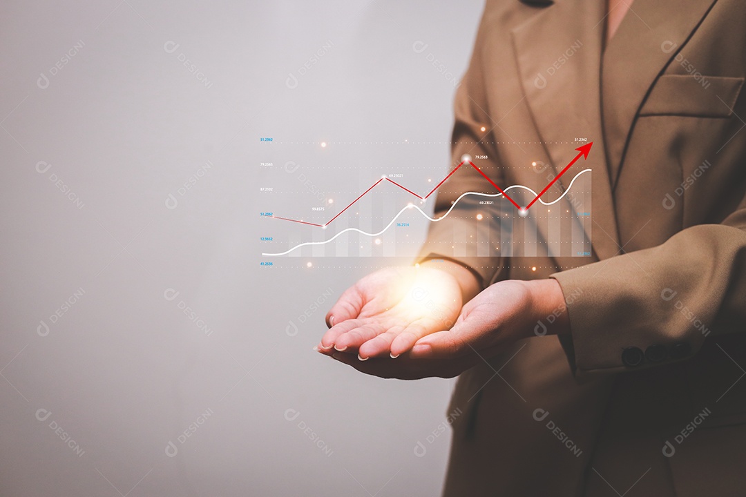 A análise de dados relata a estratégia de negócios, ferramentas de gerenciamento, indicador do mercado de ações