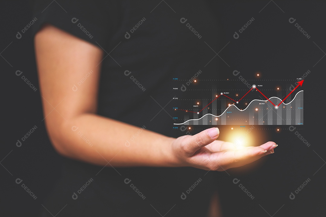 A análise de dados relata a estratégia de negócios, ferramentas de gerenciamento, indicador do mercado de ações