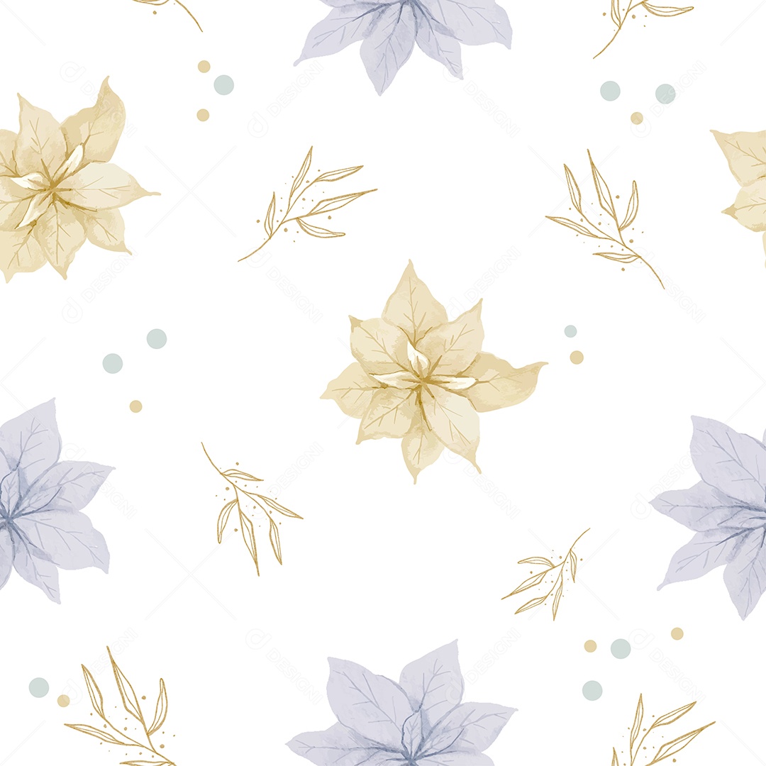 Desenho De Aquarela De Inverno Ilustração Vetorial EPS