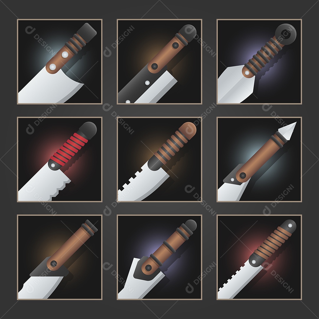 Desenho De Conjunto De Ícones Para Elementos De Jogo Isométricos Ilustração Vetorial EPS