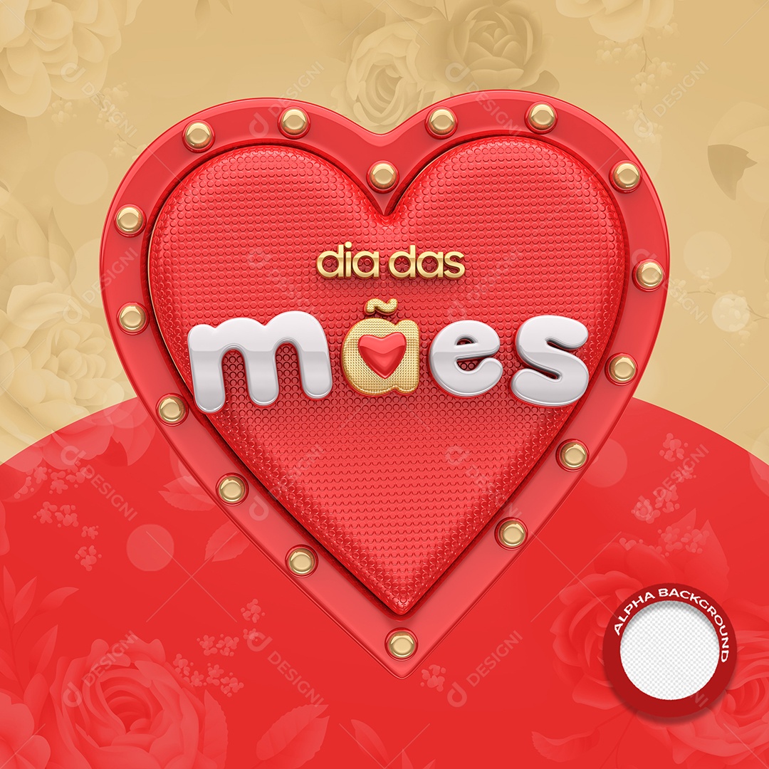 Social Media Dia das Mães Ter Uma Mãe Tão Maravilhosa PSD Editável