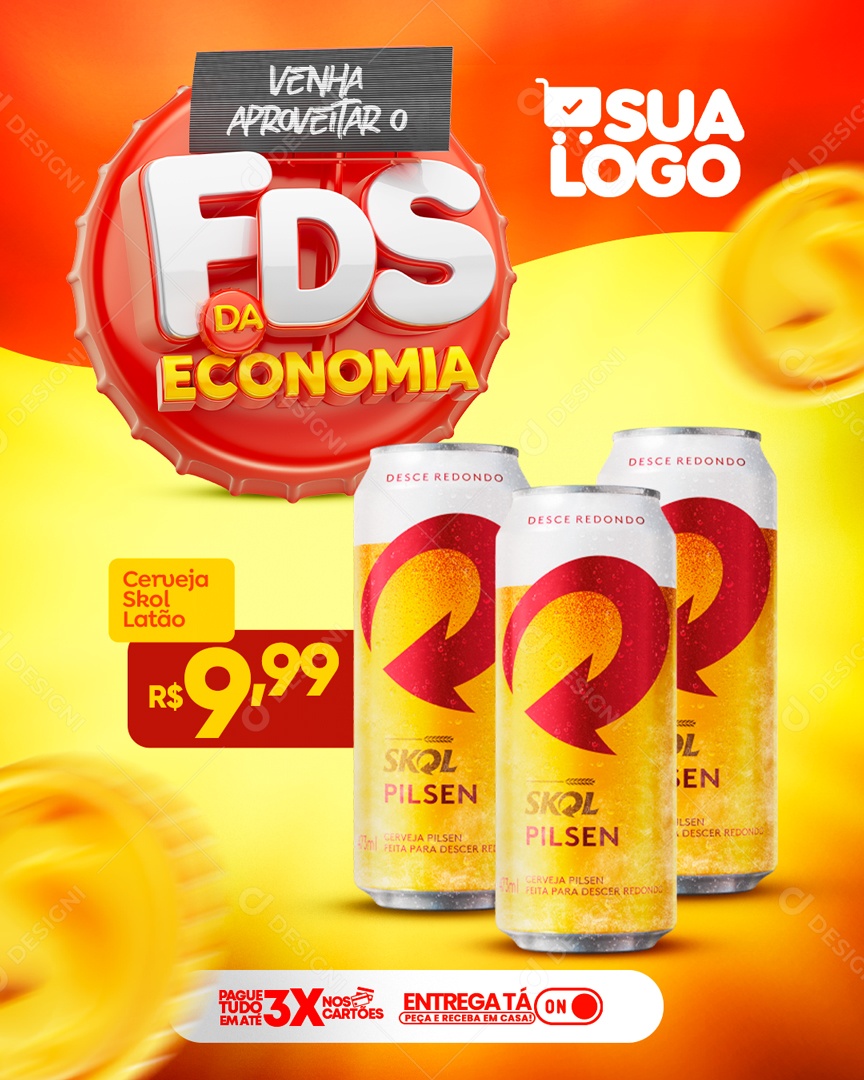 Social Media Story Fds Da Economia Distribuidora PSD Editavel