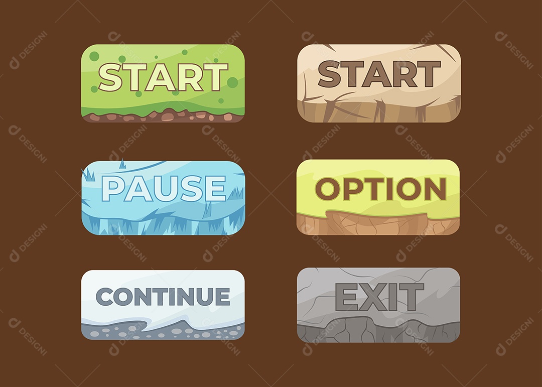 Desenho Vetorial De Jogo Vetor EPS