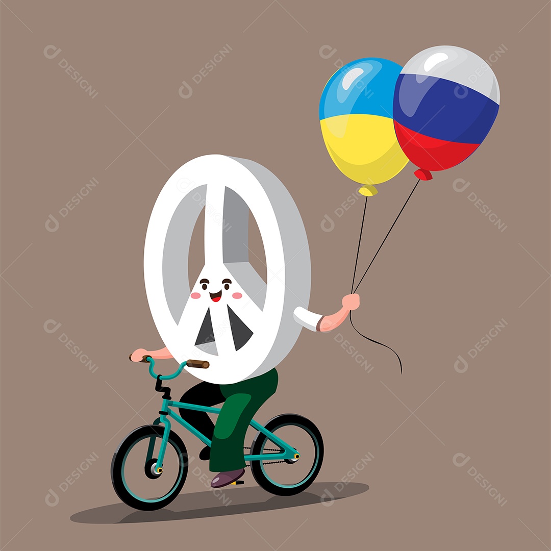 Desenho De Conflito Entre Países Ilustração Vetorial EPS