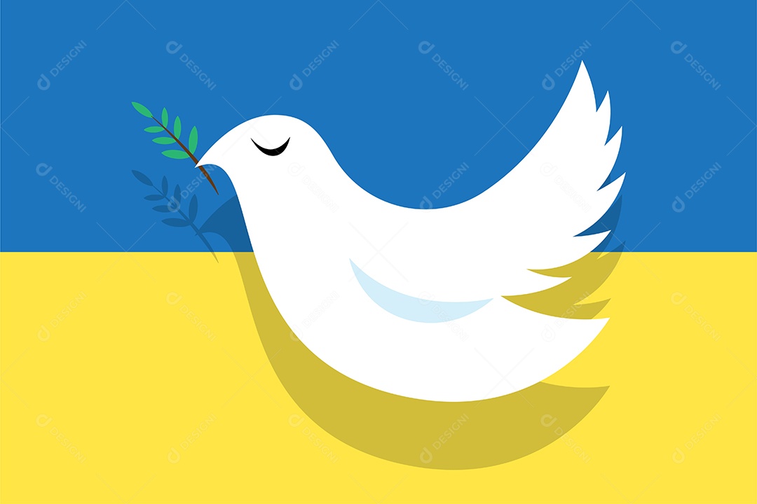 Desenho De Conflito Entre Países Ilustração Vetorial EPS