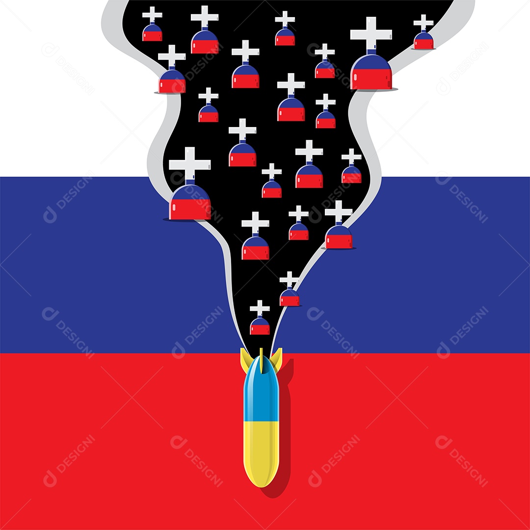 Desenho De Crise Entre Países Ilustração Vetorial EPS