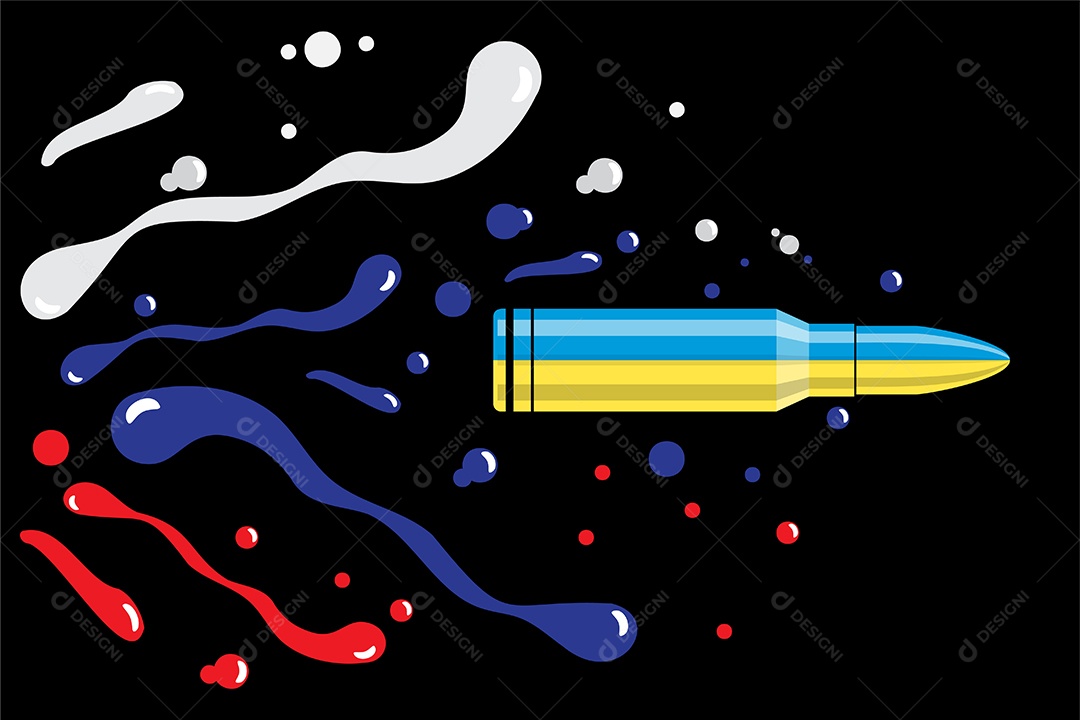 Desenho De Crise Entre Países Ilustração Vetorial EPS