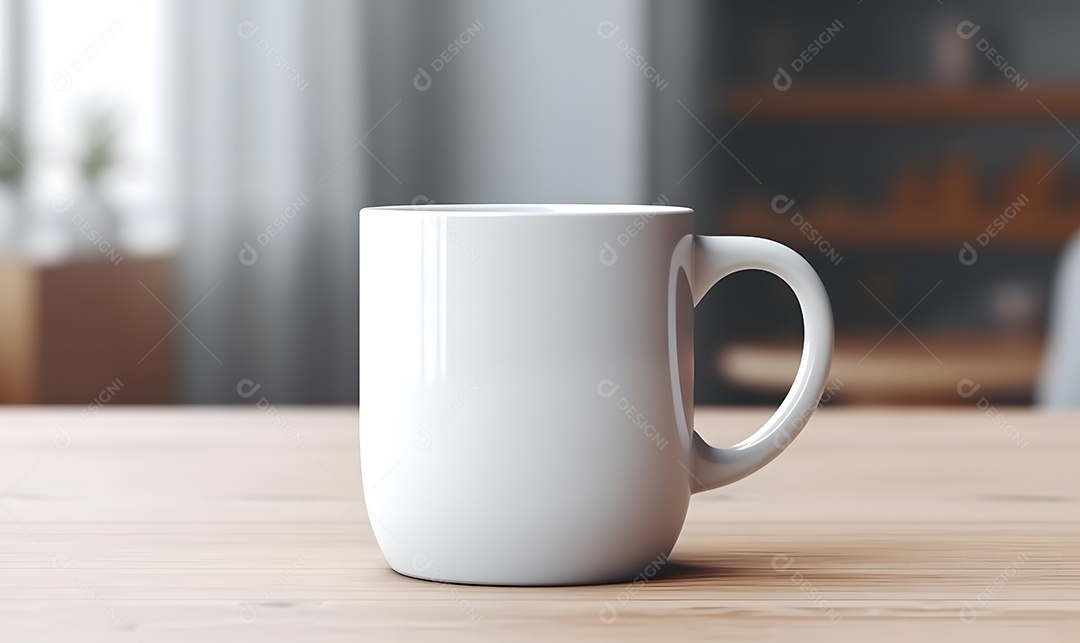 Xicare de Café Sobre A Mesa