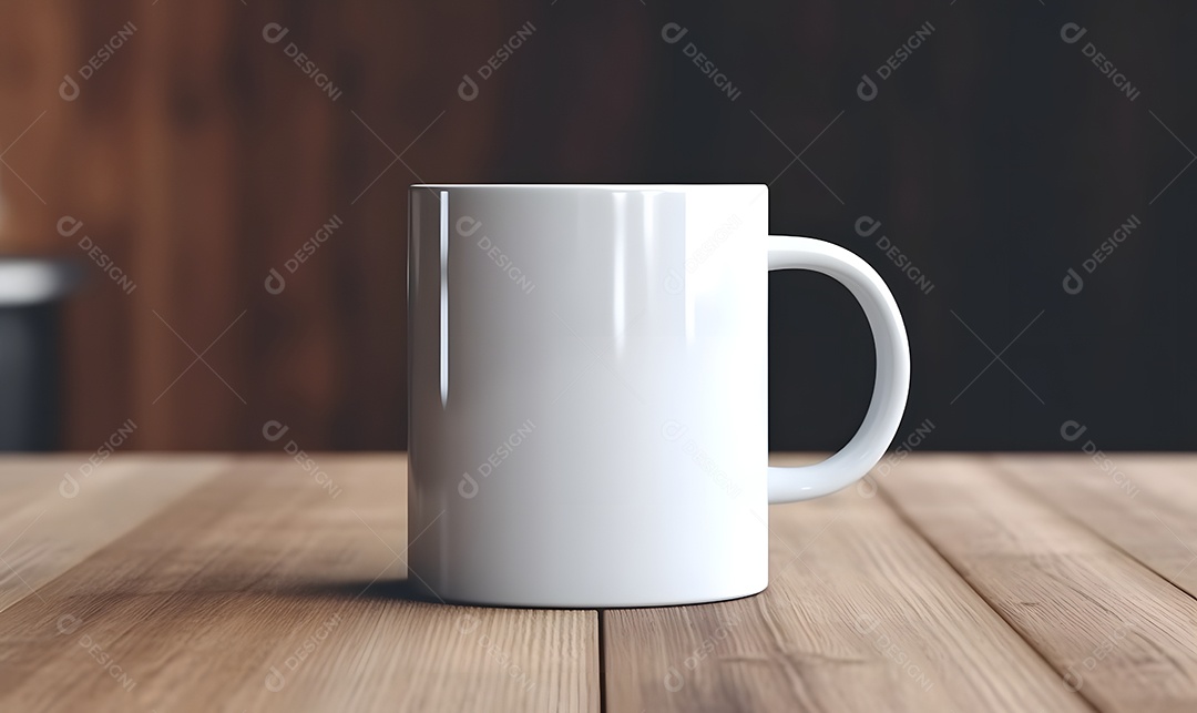 Xicare de Café Sobre A Mesa