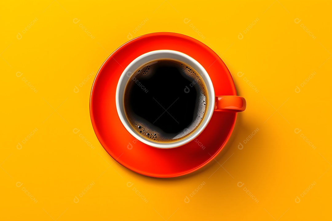 Xicare de Café Sobre A Mesa