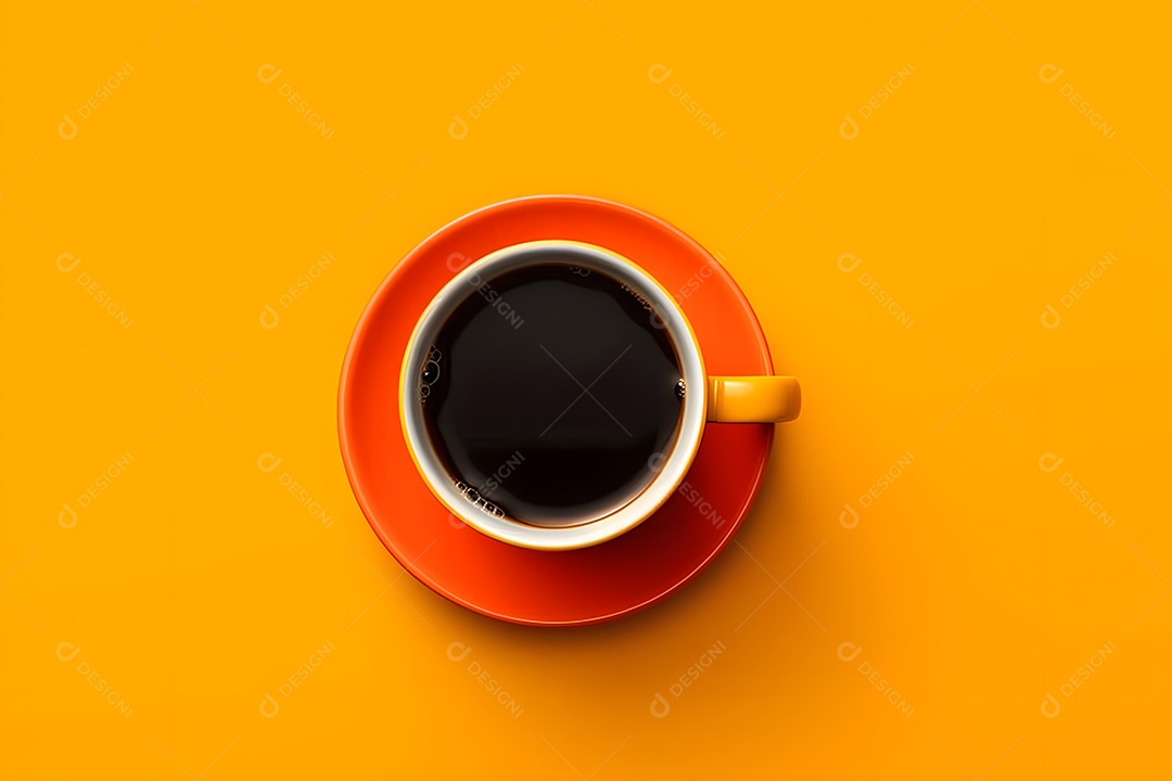 Xicare de Café Sobre A Mesa