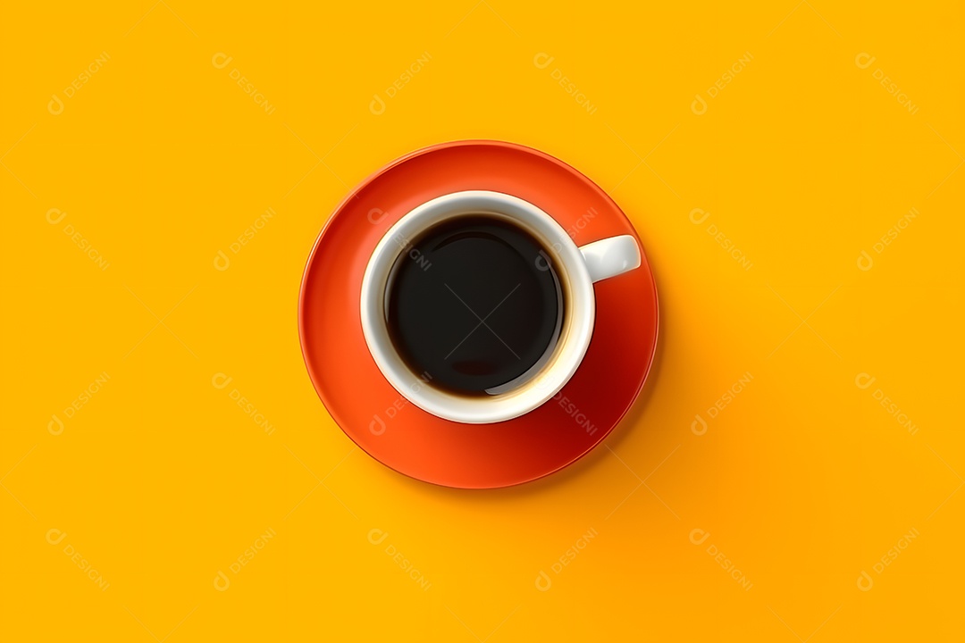 Xicare de Café Sobre A Mesa