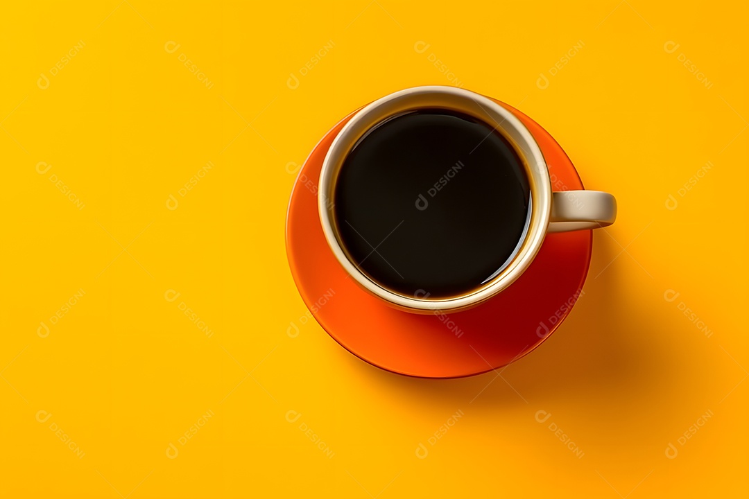 Xicare de Café Sobre A Mesa