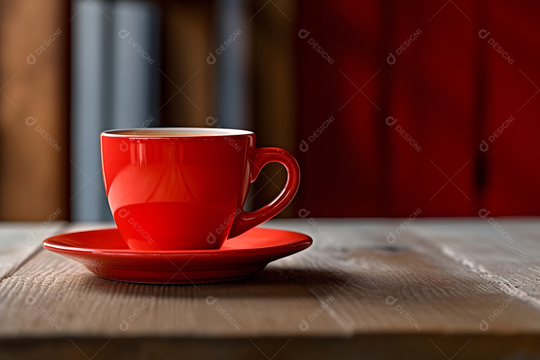 Xicare de Café Sobre A Mesa