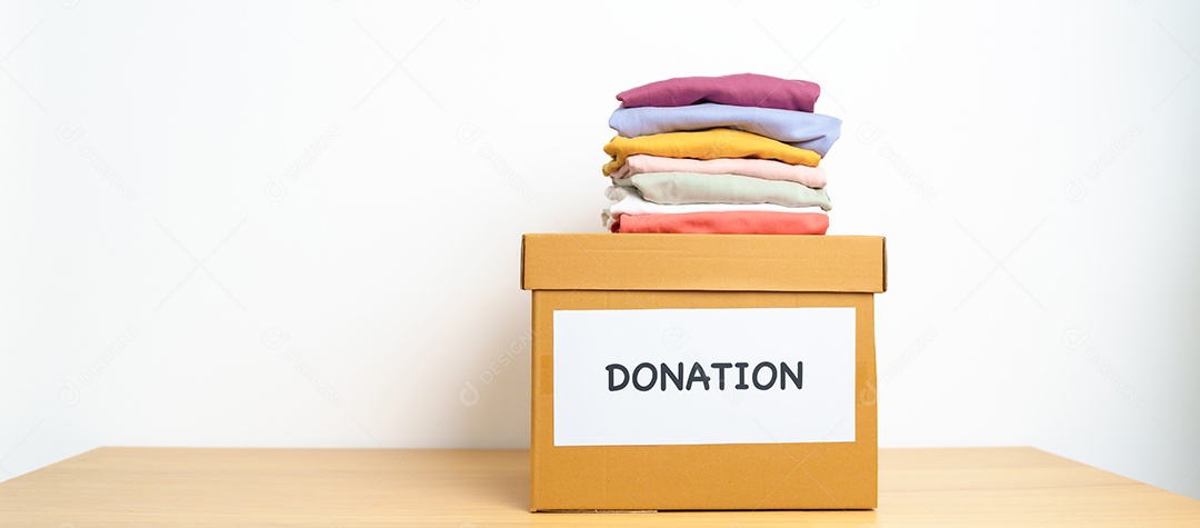 Conceito de doação, caridade, voluntariado, doação e entrega.