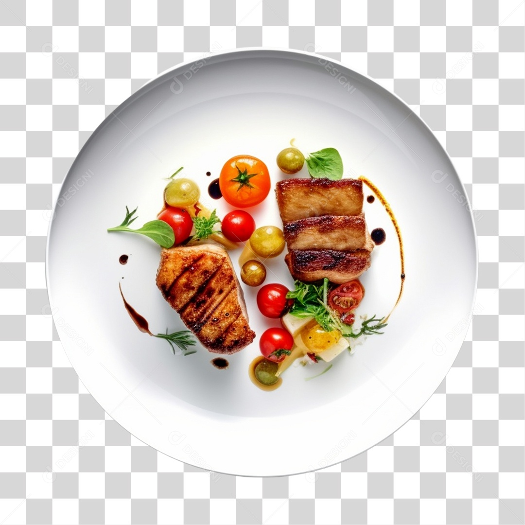Prato De Comida Caro PNG Transparente