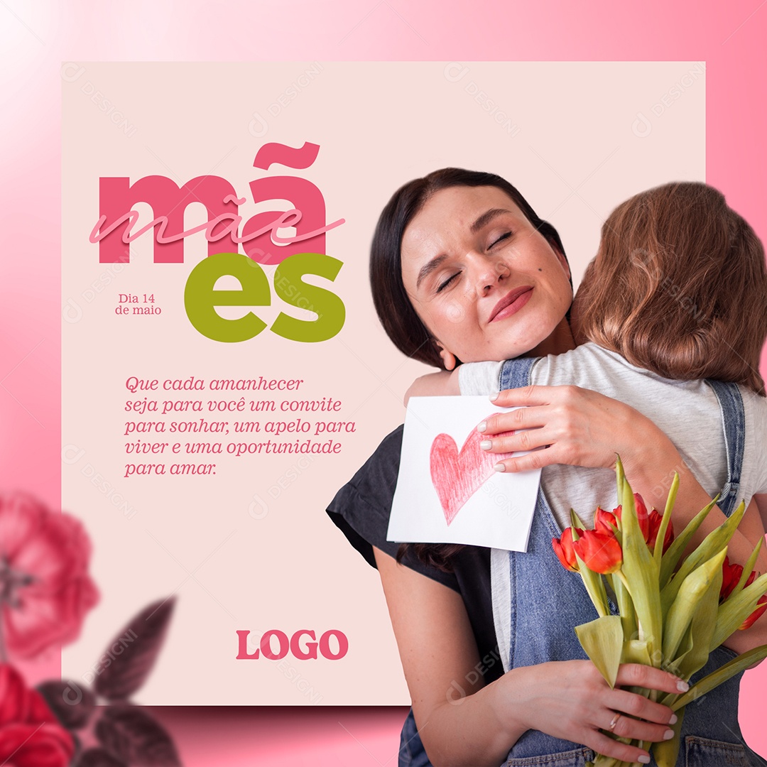 Social Media Dia Das Mães Oportunidade Para Amar PSD Editavel