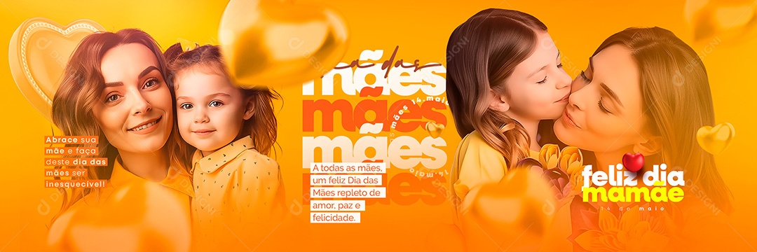 A Todas As Mães 14 De Maio Feliz Dia Das Mães Carrossel Social Media PSD Editável