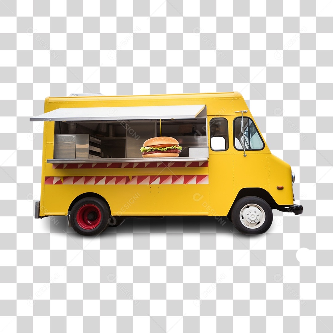 Carro De Lanchonete PNG Transparente