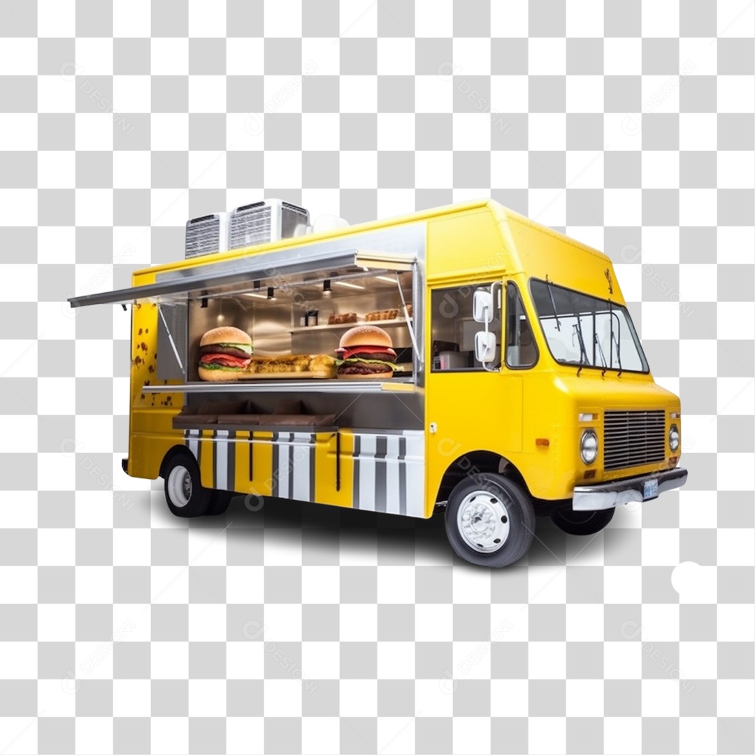 Carro De Lanchonete PNG Transparente