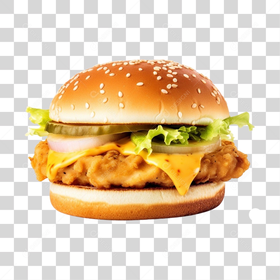 Hambúrguer De Lanchonete PNG Transparente