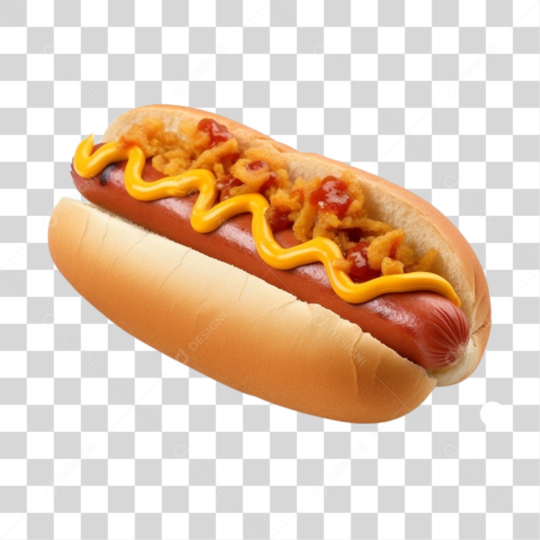 Hot Dog ou Cachorro Quente PNG Transparente