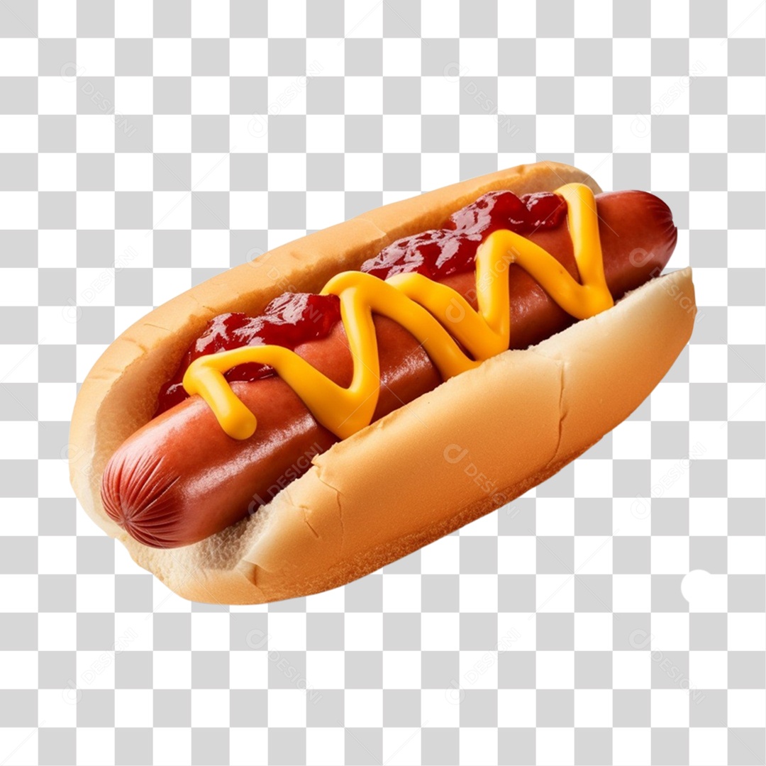 Hot Dog ou Cachorro Quente PNG Transparente