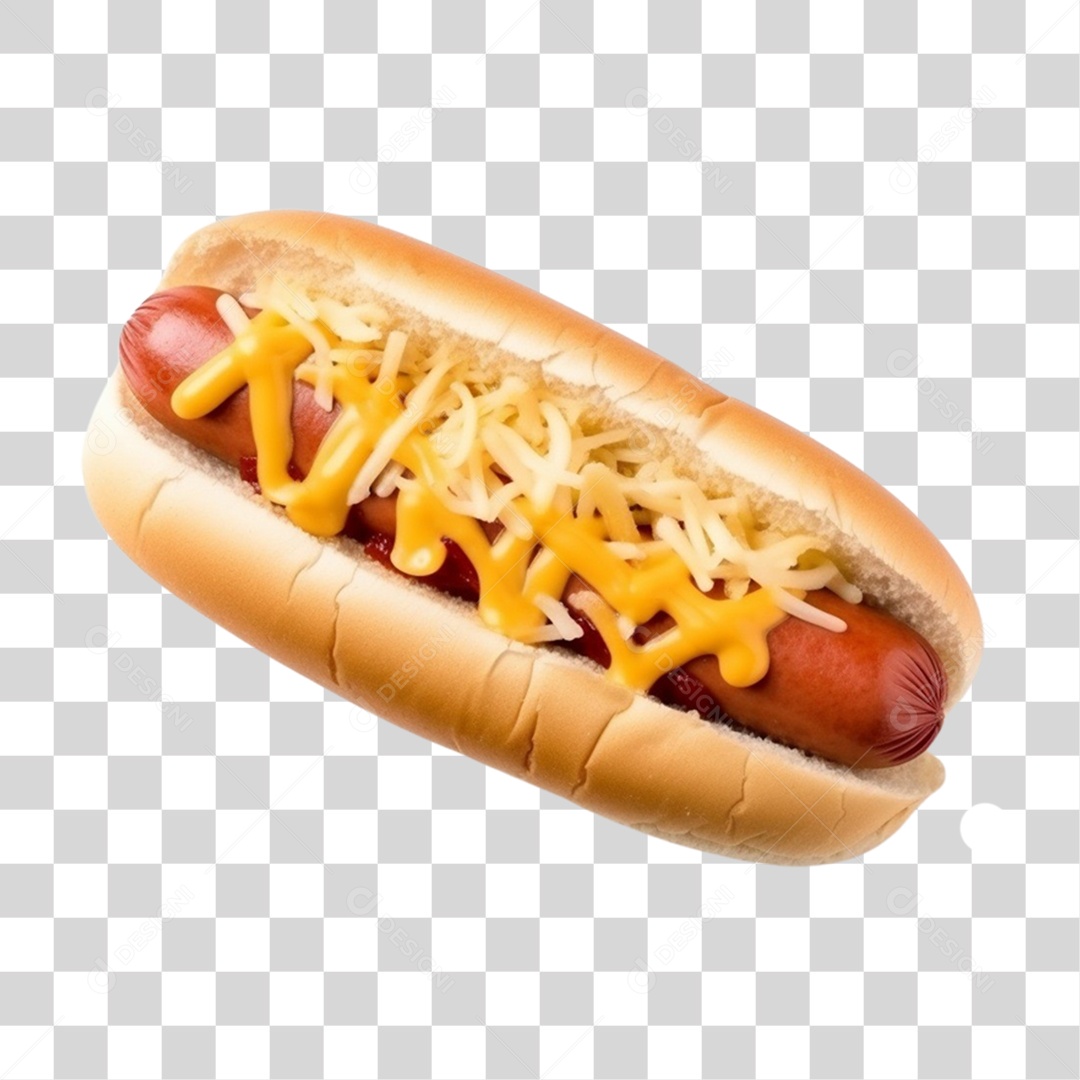 Hot Dog ou Cachorro Quente PNG Transparente