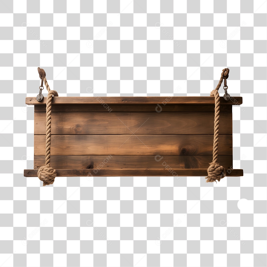 Elemento 3D Placa De Madeira De São João PNG Transparente