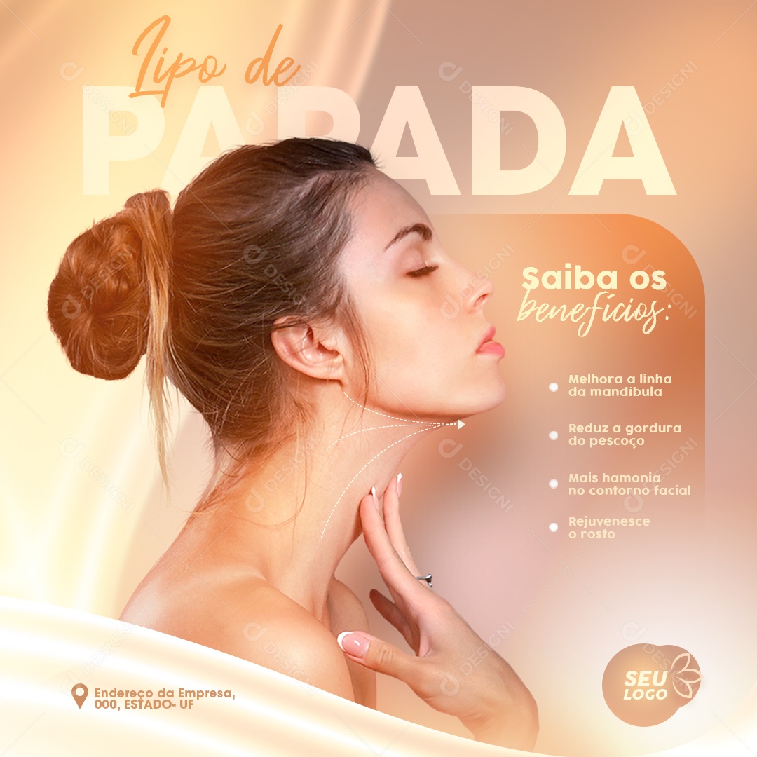 Tipo De Papada Saiba Os Benefícios Social Media PSD Editável