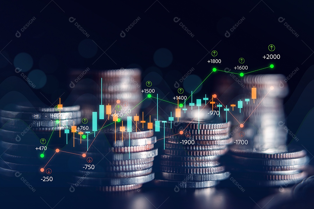Finanças empresariais e conceito de investimento
