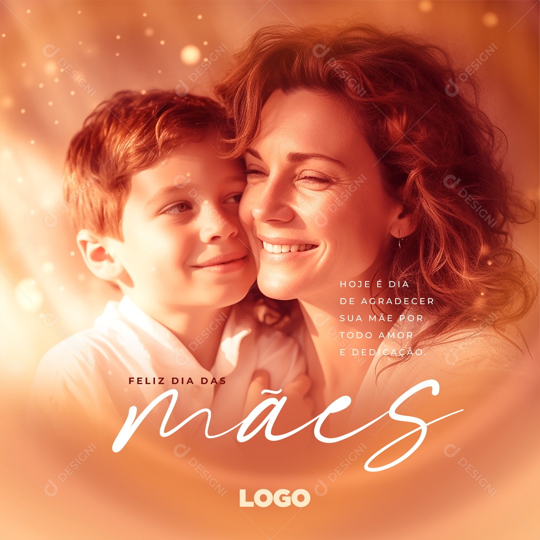 Feliz Dia Das Mães 14 de Maio Social Media PSD Editável