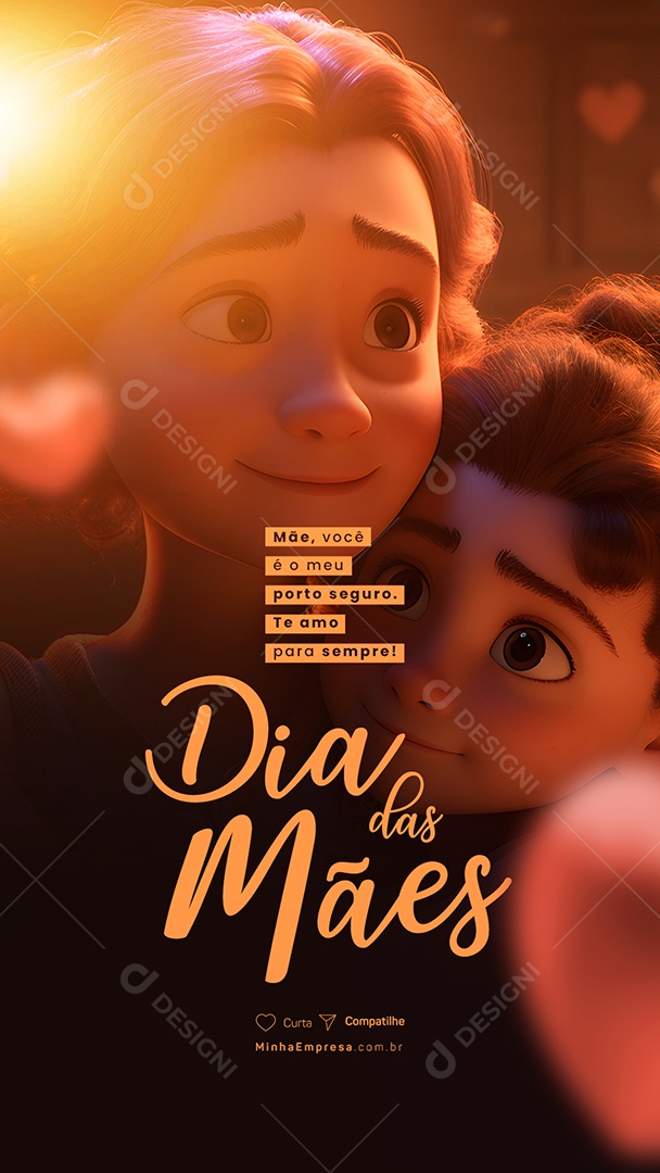 Story Dia Das Mães 14 De Maio Social Media PSD Editável