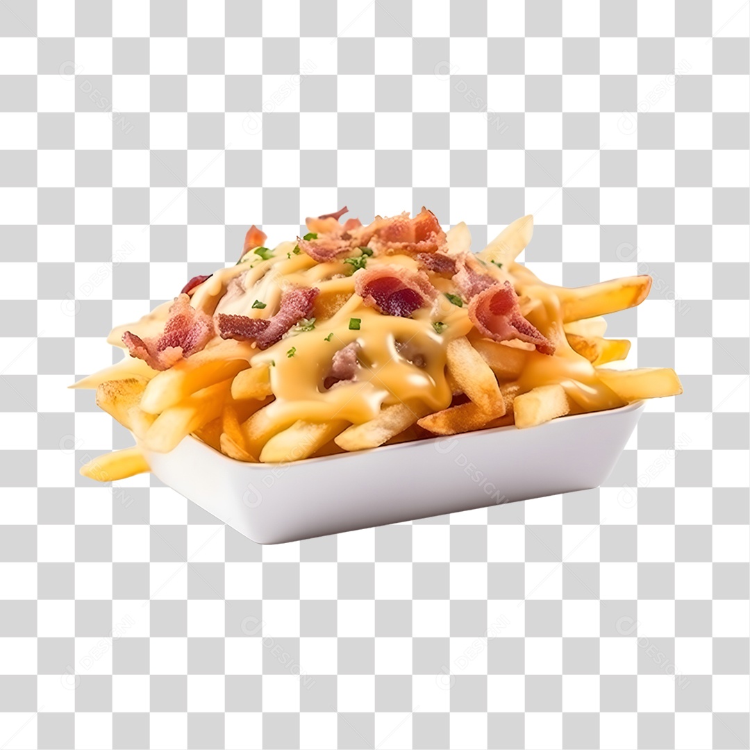 Batata frita com cheddar